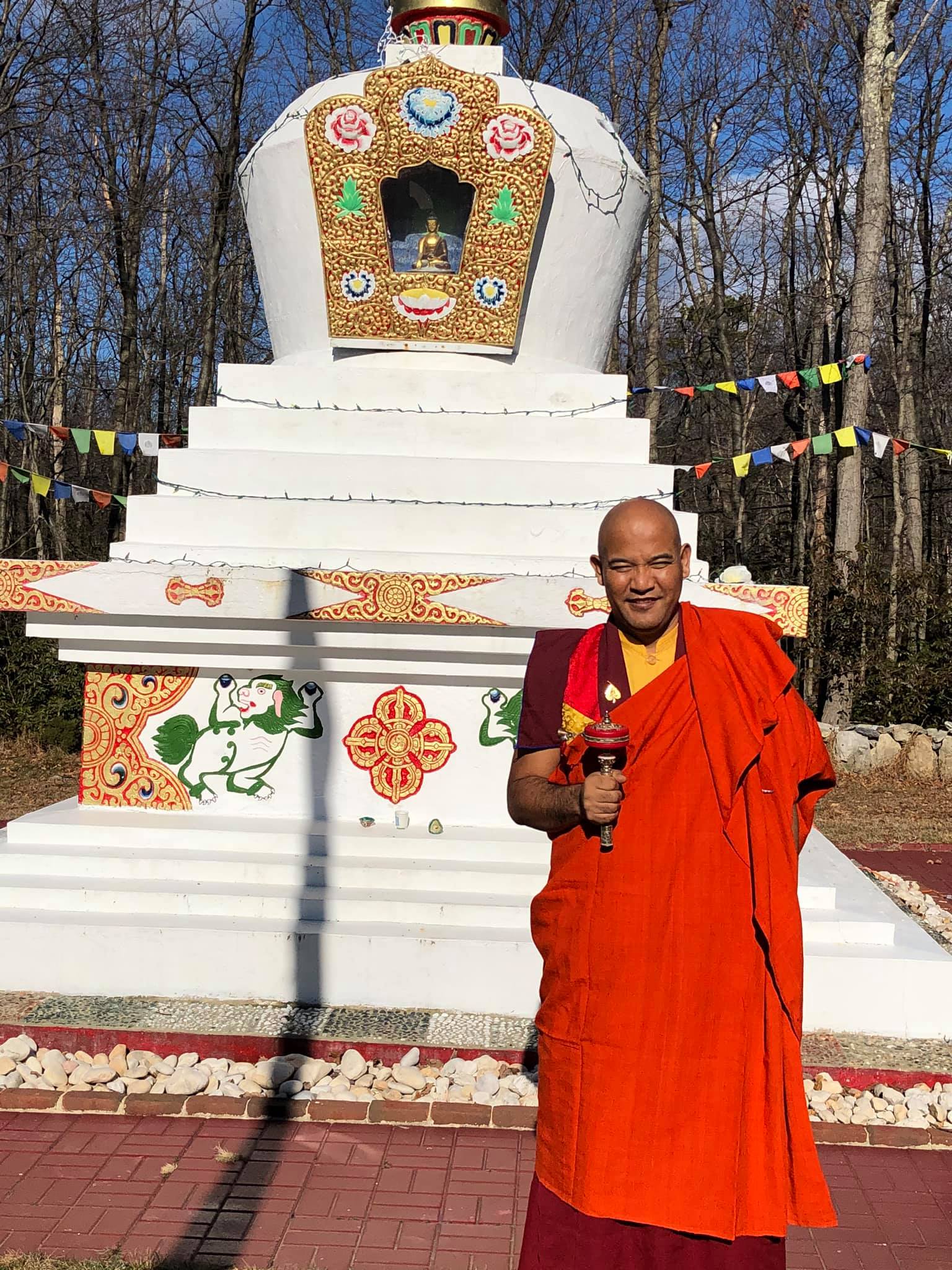 TMC Khenpo Tsultrim Stupa 2020